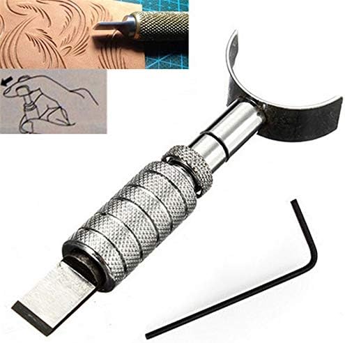 Sturdy Adjustable Swivel Knife for Leather Craft with Blade