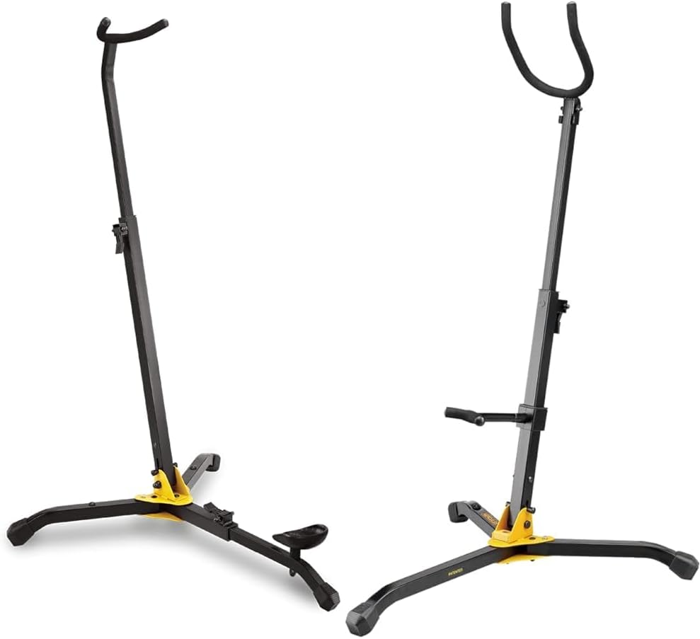 Hercules DS561B Basson/Bass Clarinet & DS535B Baritone Sax Stands Bundle