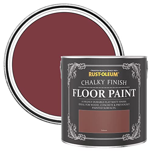 Rust-Oleum Red Scratch-Proof Floor Paint in Matt Finish - Salmon 2.5L