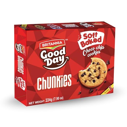 Britannia Good Day Soft Baked Choco Chip Cookies Rich Chocolate