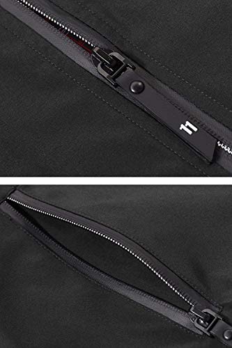 Image of sandbank Men's Casual Lightweight Flight Jacket Softshell Zipper Windbreaker Bomber Jacket