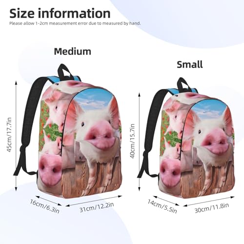 Sac à dos ordinateur cochon mignon EdWal pour soulager vos trajets - 4