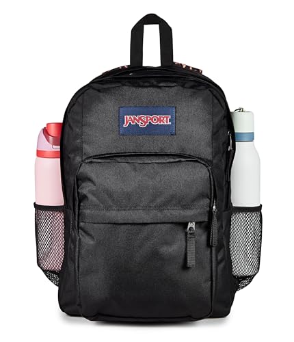 Image of JanSport Big Plans Backpack, Animal Illustion Con Black /Black /Tan /Black