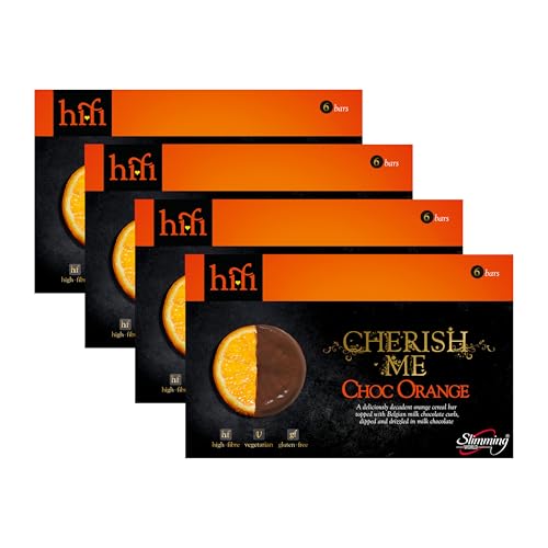 Slimming World Hi-fi bars - Choc Orange flavour 4 packs of 6 bars