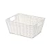 Compactor Panier de rangement Blanc 31 x 24 x H.14 cm