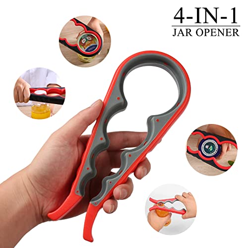Yaognahs Jar Opener Multi Function Bottle Opener Kit Can Opener With Non Slip Gripper Pad #TOP1