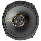 Kicker 51KSC69304 KS-Series 6x9 3-Way Speakers with 1" and .75" tweeters, 4-Ohm, Pair
