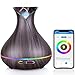 Diffusore di Oli Essenziali Smart Wi-Fi, umidificatore per aromaterapia da 400 ml, Controllo App Compatibile con Alexa, Luce Notturna a LED a 7 Colori, spegnimento Automatico Senza Acqua, co