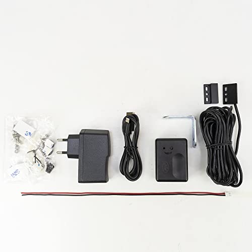 Pni MAB300 Kit Di Automazione Per Cancello A Battente, 2 Motori Da 40 W, Lunghezza Cancello 2 X 2,5 M, 200 Kg E Relè Intelligente Pni Smarthome RG120, App Tuya - 5