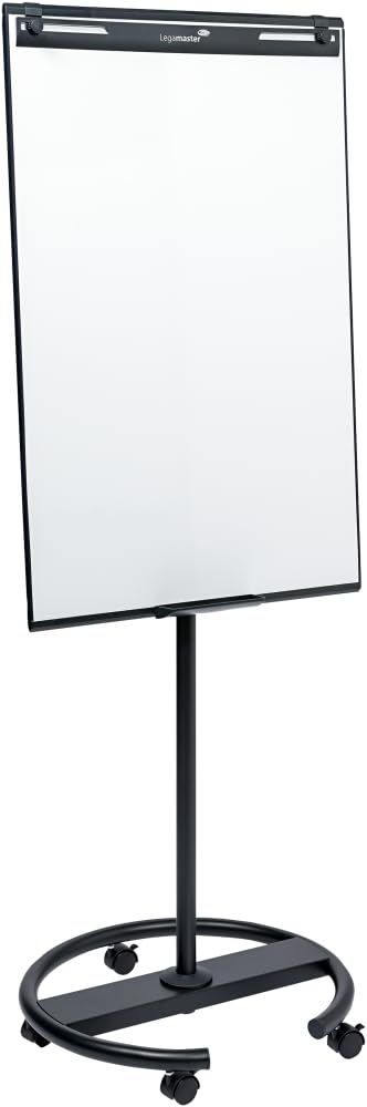 Legamaster 7-153200 Economy Flipchart Triangle Mobil, schwarz