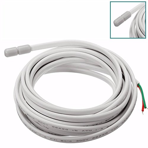 C-FUNN Sonde De Température Électrique De 3M 10K? pour Le Thermostat du Système De Chauffage Au Sol 20X5Mm - Image 7