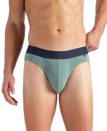 Image of Jockey US59 Men Super Combed Cotton Elastane Stretch Solid Brief
