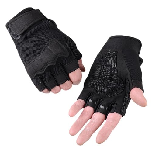 Fahrradhandschuhe für Kinder Jungen Mädchen 8-16 Jahre Halbfinger Handschuhe Fingerlose Fahrradhandschuhe Kletterhandschuhe Skatehandschuh für Klettergerüst Fahrrad Skater Roller Outdoor-Sportarten