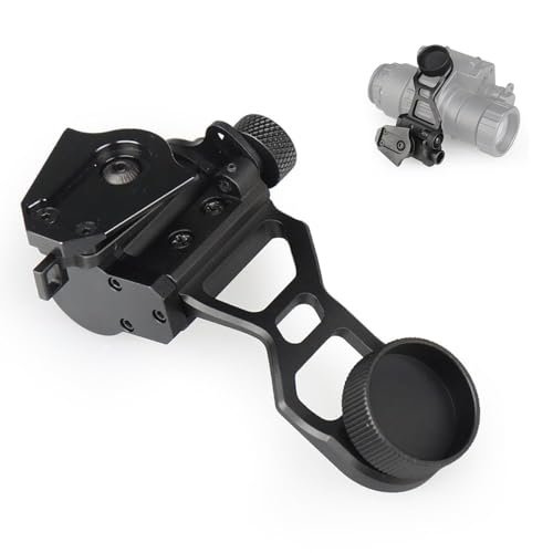 PVS 14 Mount Dovetail J Arm Night Vision Goggles NVG Mount PVS-14 NVG Bridge Mount Compatible with All Models of PVS-14,Black