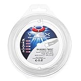 YTEX Quadro Twist White Tennis Racquet String Set (16L Gauge, 1.26mm)