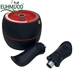 EUHMUOD Ab Roller Wheel with Built-in Spring Resistance, Ergonomic Core Workout Equipment for Home Gym, Dual-Wheel Design & Non-Slip Grips - 300lb Capacity - Image 4