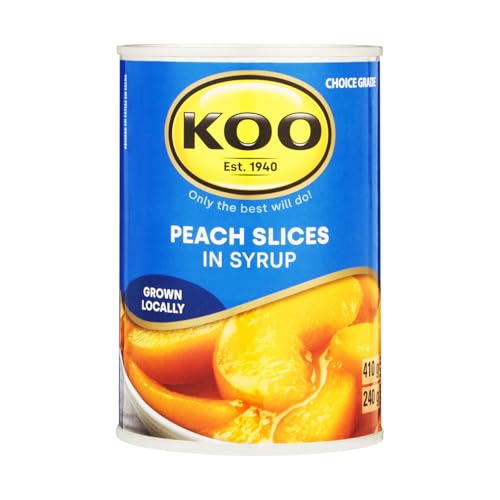 canned peaches