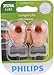 Philips 3157NA LongerLife Miniature Bulb, 2 Pack
