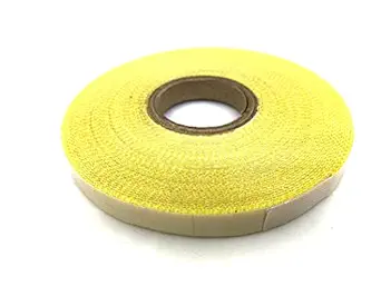Teflon Yellow Gum roll tape for Heat Sealing Machine (Size 9mm * 10 Meters)