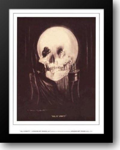 All Is Vanity 15x19 Framed Art Print by Gilbert, C. Allan