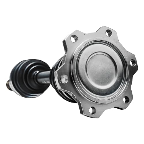 Image of Detroit Axle - 4WD Front CV Axle Shafts for 6-Lug 1999-2006 Chevy Silverado 1500 GMC Sierra 1500 Suburban K1500 K2500 Yukon Blazer Tahoe Cadillac Escalade 2 CV Axle Shafts Replacement