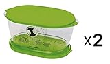 Prepworks by Progressive Lettuce Keeper - 4.7 Quart, 2 Pack