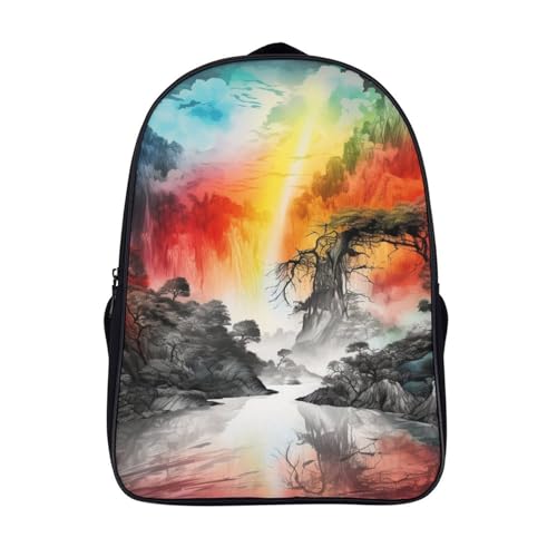 Mochila infantil Rainbow Falls de gran capacidad un regalo perfecto para la vuelta al cole
