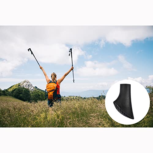 Nordic Walking Pads Yuguolan – 4 Stück Gummipuffer für Walkingstöcke