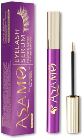 Eyelash Growth Serum - Natural Lash Enhancer with 15 Botanical Extracts - Advanced Lash Formula for Longer, Thicker, Fuller Looking Lashes - Oil-Free, Hypoallergenic & Gentle - 3ml