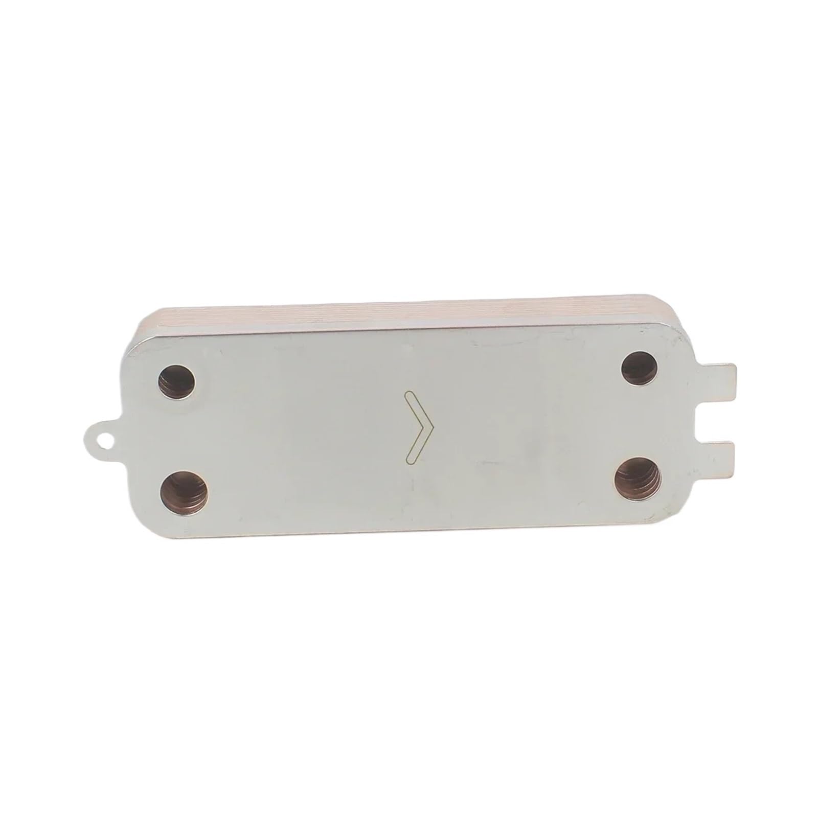 Domojt One Color Plate Heat Exchanger 12 Plate Heat Exchanger Chiller Cooler 304 Stainless Steel For Cooling Counterflow Chiller Water Heating