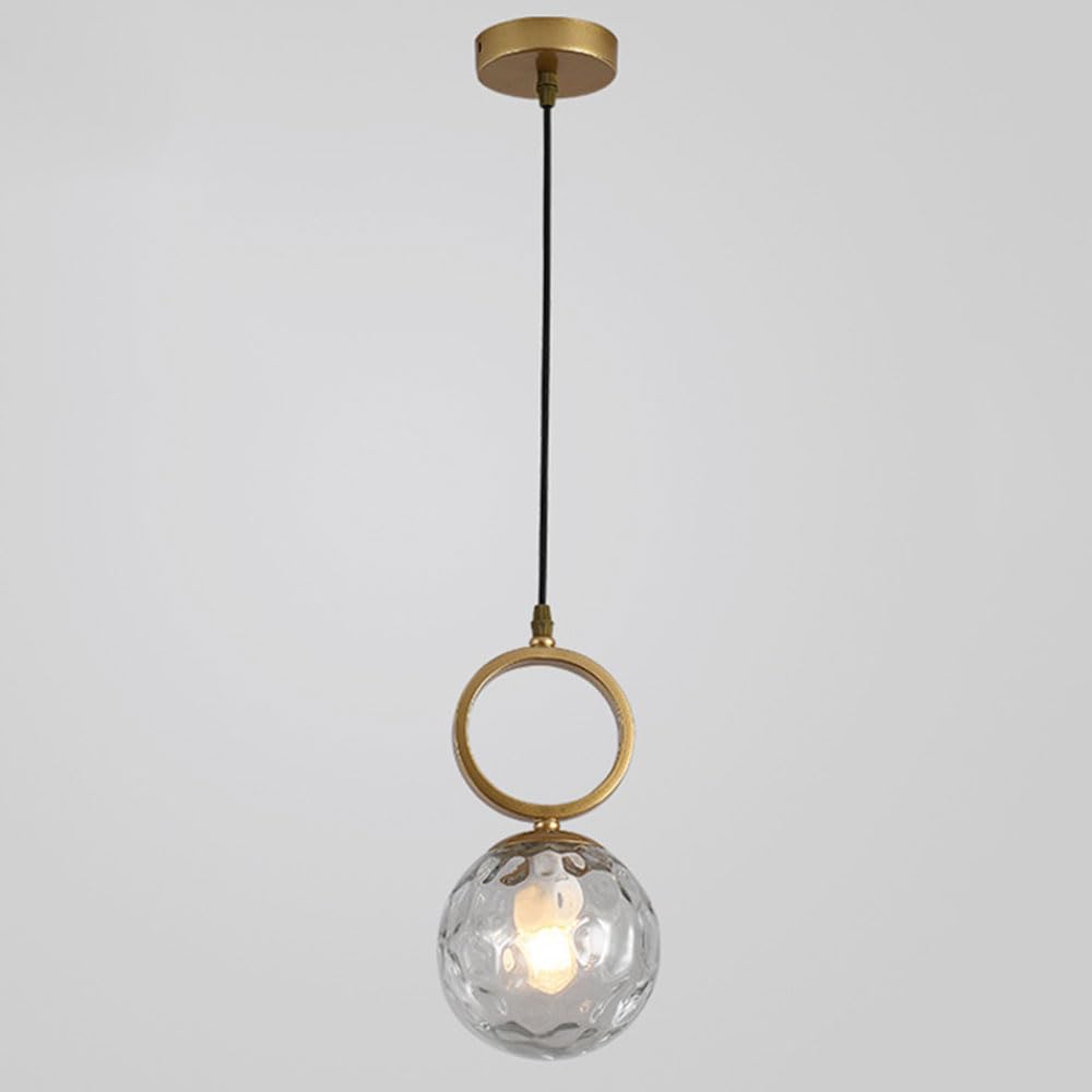 Suspension multi-têtes E27 en fer forgé pour illuminer les pièces sombres