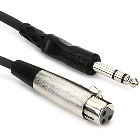 HosaTech STX-110F 10ft XLR to TRS Cable Cover