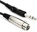 Hosa STX-120F XLR3F to 1/4 inch TRS Balanced Interconnect Cable, 20 feet