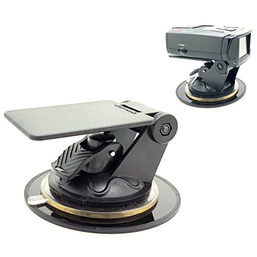 ChargerCity Universal Radar Detector Dashboard Windshield Suction Mount Compatible with All Radar detectors - Thumbnail 6