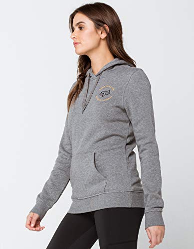 Fleece Fox Racing Flutter Pullover chaud en molleton gris chiné - 2