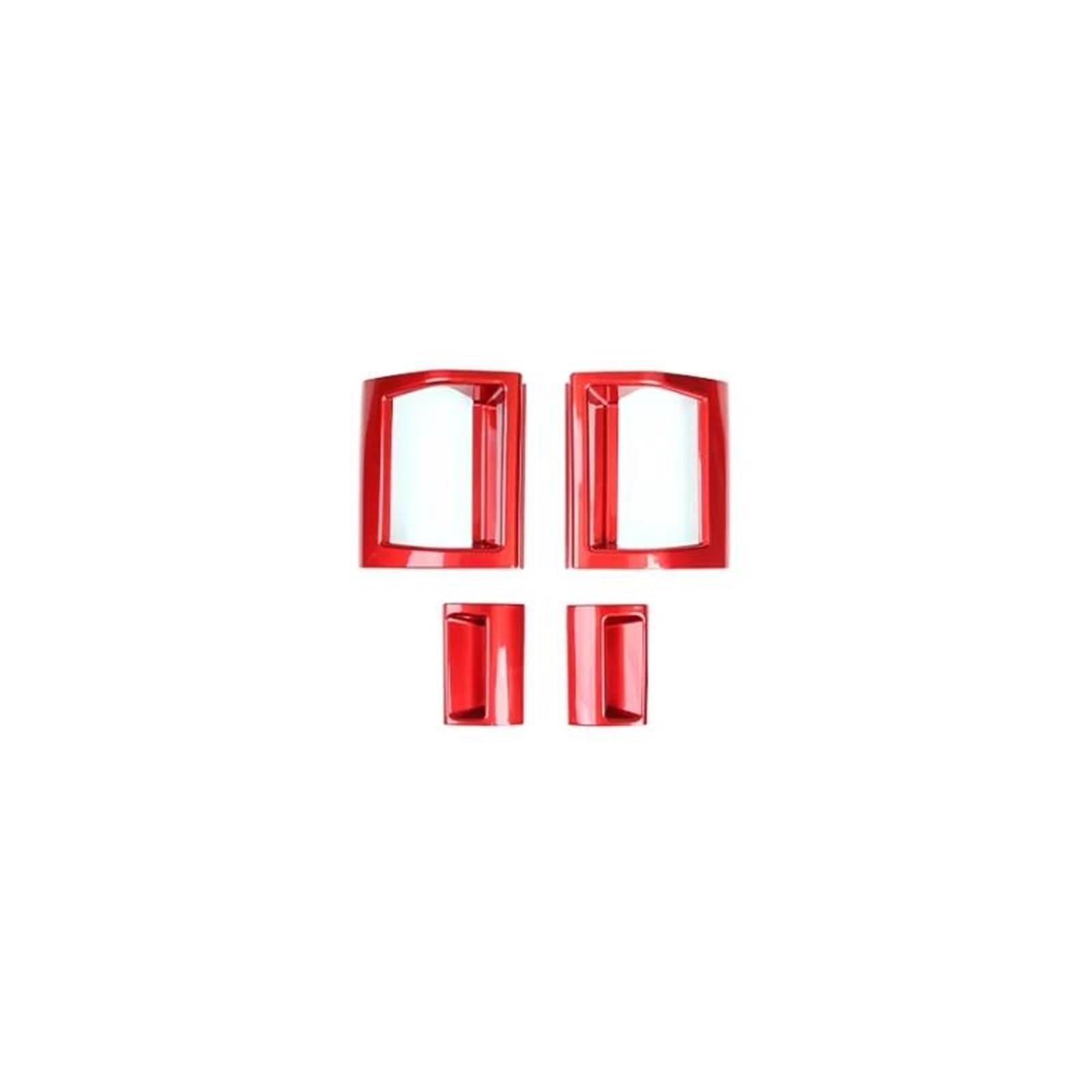 Interior Decal Trim 4PCS Rear Row Inner Bowl Cover Trim for Kia PV5 2025 2026 HQGQCEZEK