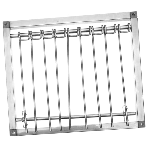 SUPVOX Automatic Pigeon Loft Door Metal Bar Frame for Birdhouses Outdoor Pigeon Accessory