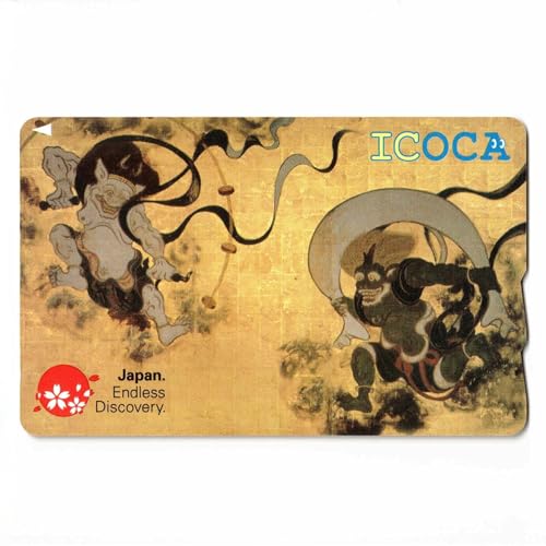 ICOCA 記念デザインカード 風神雷神図 Amazon.co.jp: 使用可能 風神雷神 ICOCA（イコカ） 特別デザイン 記念