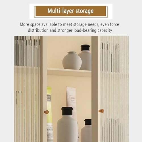 Botiquín de pared con puerta, 3 estantes ajustables, solución de almacenamiento ideal para artículos esenciales y artículos de tocador, diseño que ahorra espacio