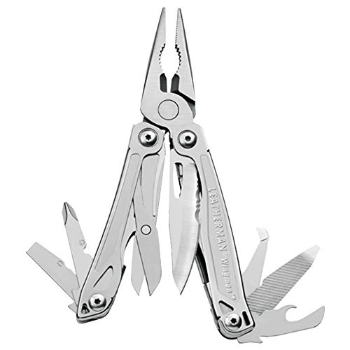 LEATHERMAN, Wingman Multitool with Spring-Action Pliers and Scissors, Built in the USA, Stainless