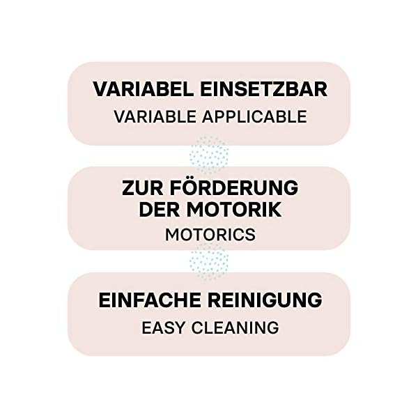 talinu bunte Kinderwagenkette | Babyspielkette, Wagenkette, Kinderwagenspielzeug – Bild 6