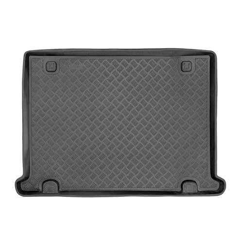 M MOTOS Kofferraumwanne Kofferraummatte passt für FIAT Doblo II 2010-2019