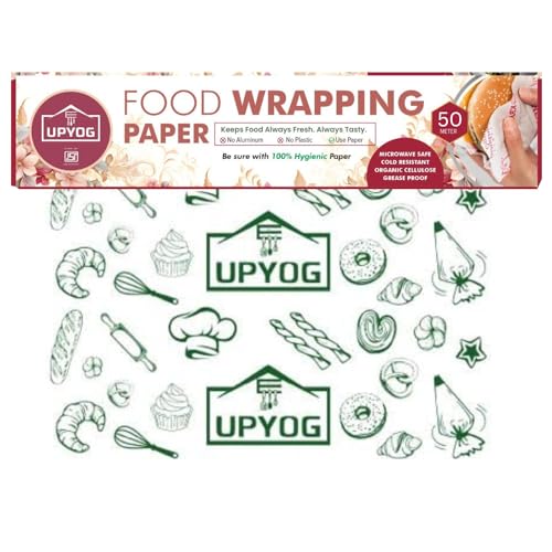 UPYOG 50 Meters Food Wraping Paper Roll - Premium Non-Stick Butter Roti Wrapping Paper 2 Food Wrapping Paper (B0D31P5SJW) Amazon Price History, Amazon Price Tracker