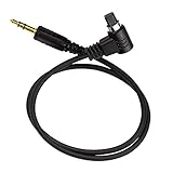 Pixel 3.5mm-N3 Photographic Equipment Wireless Shutter Release Remote Control Connecting Cable N3 for Canon Digital Camera Rebel, 7D Series, 5D Series, 50D, 40D, 30D, 10D