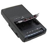 Cassette Players Recorder, Portable Tape USB Player with Stand-Alone Mic, Cassettes Tape Digital Converter to USB Flash Disk, Built-in Speaker, Retractable Handle, 3.5MM Headphone