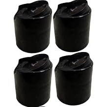Bark and Lindy PP Plastic Disc Top Caps, 28/410 Replacement Press Caps, Black 4