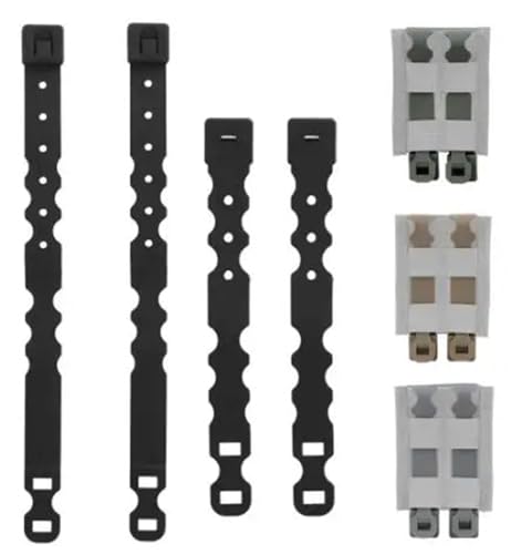 Ceinture à clip fixe Molle verrouillage rapide pour pochette de chargeur x4 - 4