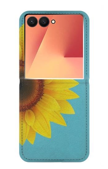 Étui Flip pour Samsung Galaxy Z Flip 7 Housse Cuir Antichoc Fine et Élégante