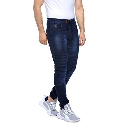 Image of CAHOOT Men's Denim Jeans for Regular Wear | Denim Fabric | Slim Fit | Jeans Crafted with Comfort Fit and High-Performance for Everyday Casual Wear