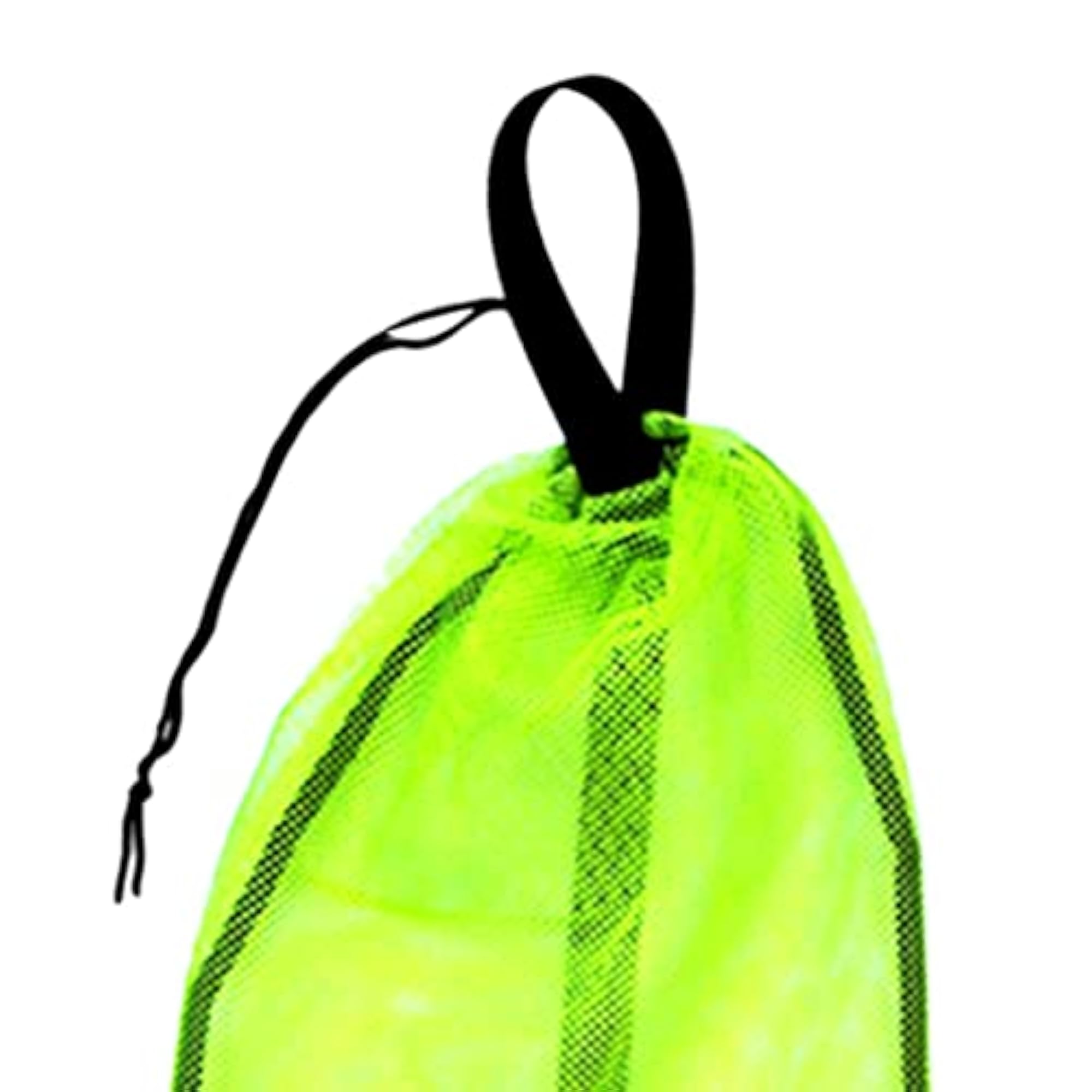 2x Drawstring Mesh Bags with Shoulder Straps for Diving